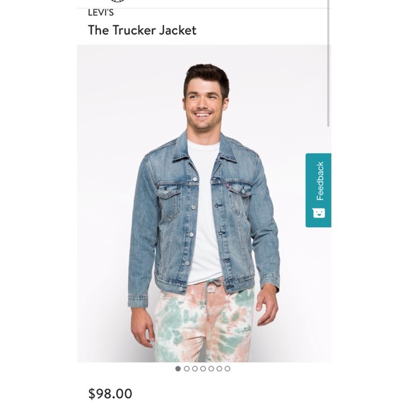 LEVIS - Classic Men’s Vintage Fit Trucker Jacket - Picture 8 of 10